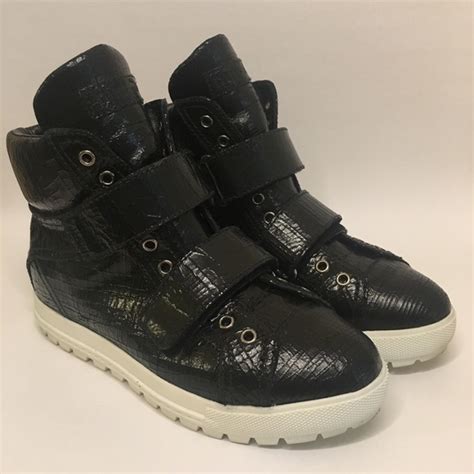 miu miu calzature donna high top sneaker|Women's glitter and chunky sneakers .